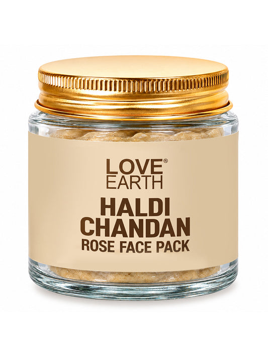 Love Earth Haldi Chandan Rose Face Pack