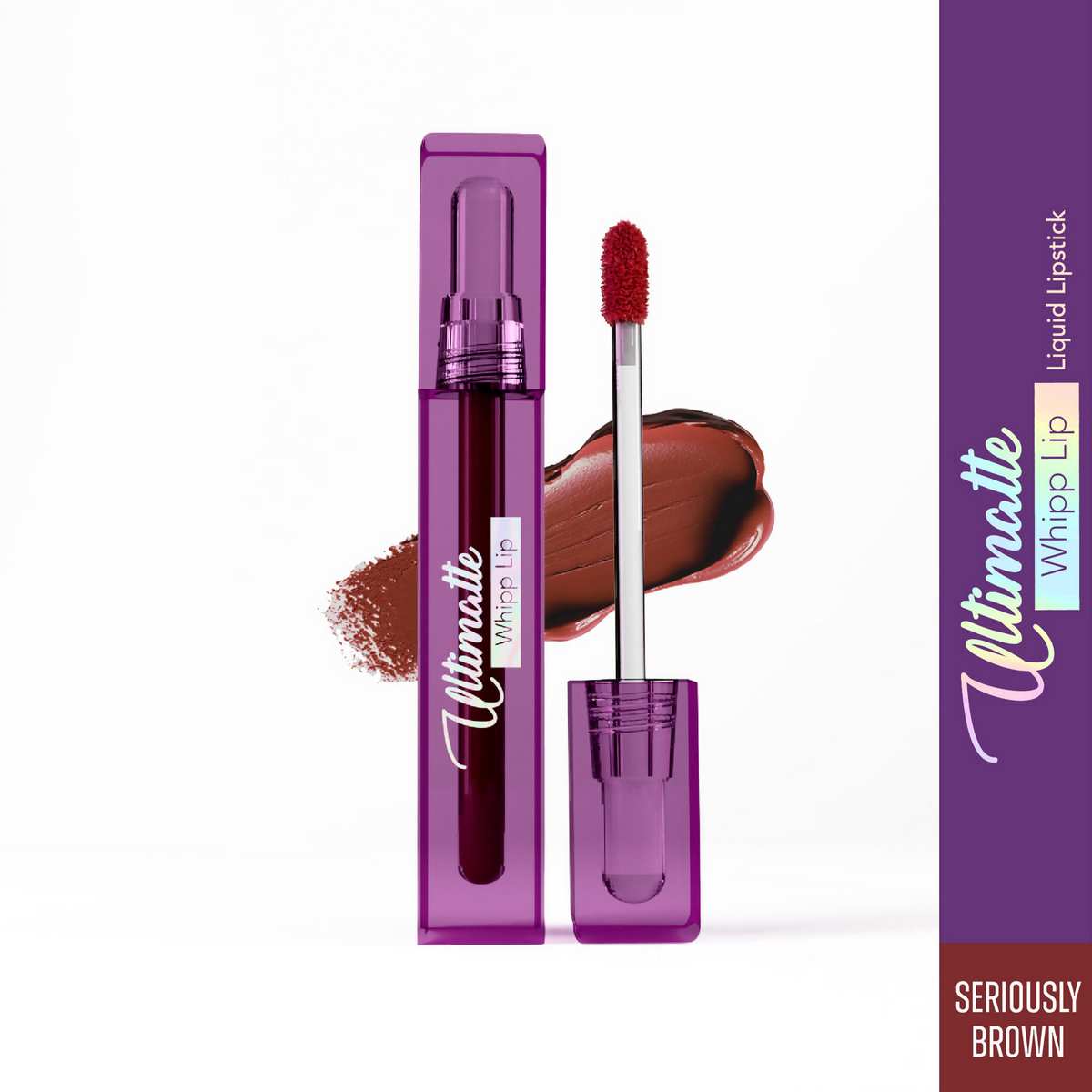 Blue Heaven Ultimatte Whipp Lip Liquid Lipstick - Seriously Brown