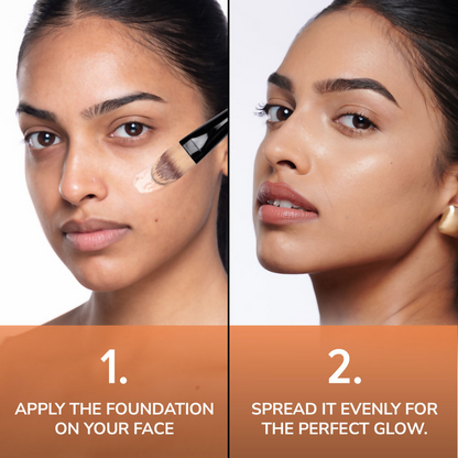 Mila Beaute Longwear Weightless Matte Finish Foundation with SPF 15 - Classic Ivory