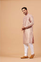 Florne Floral Geometric Embroidered Kurta by Hilo Design