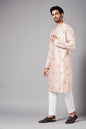 Krusos Hand Embroidered Kurta by Hilo Design