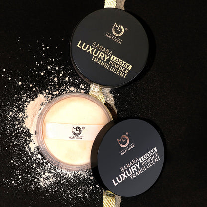 Matt Look Face Makeup Banana Luxury Loose Powder Translucent - Light