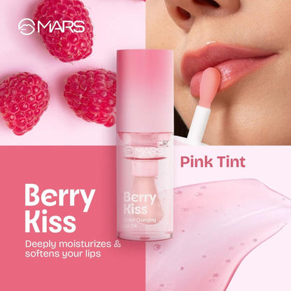 MARS Cosmetics Color Changing Protector Lip Oil - Lo-01-Berry Kiss