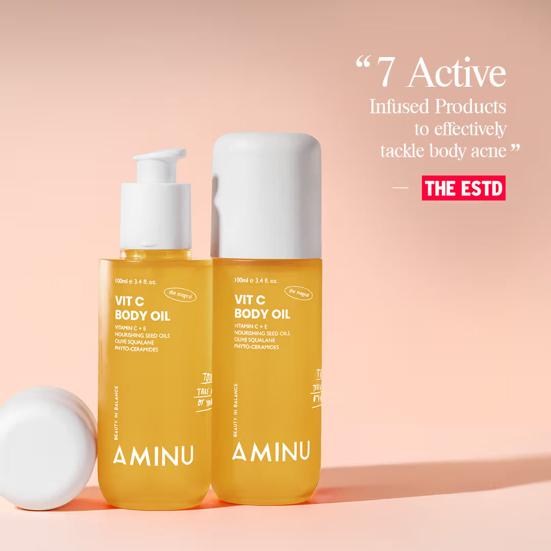 Aminu Melting Aminu Vit C Body Oil for Brightening & Hydrating