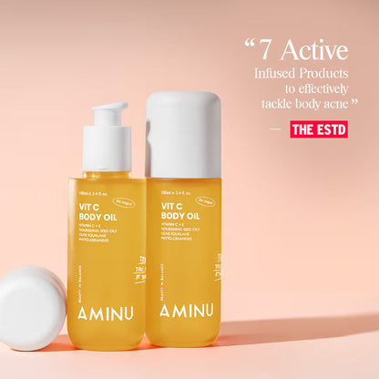 Aminu Melting Aminu Vit C Body Oil for Brightening & Hydrating