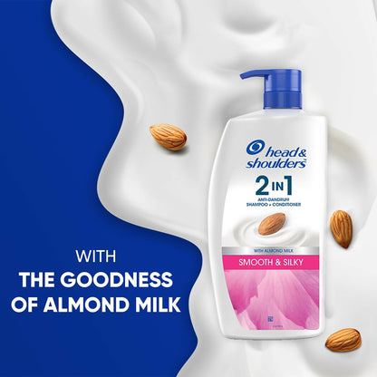 Head & Shoulders 2-in-1 Smooth and Silky Anti Dandruff Shampoo + Conditioner