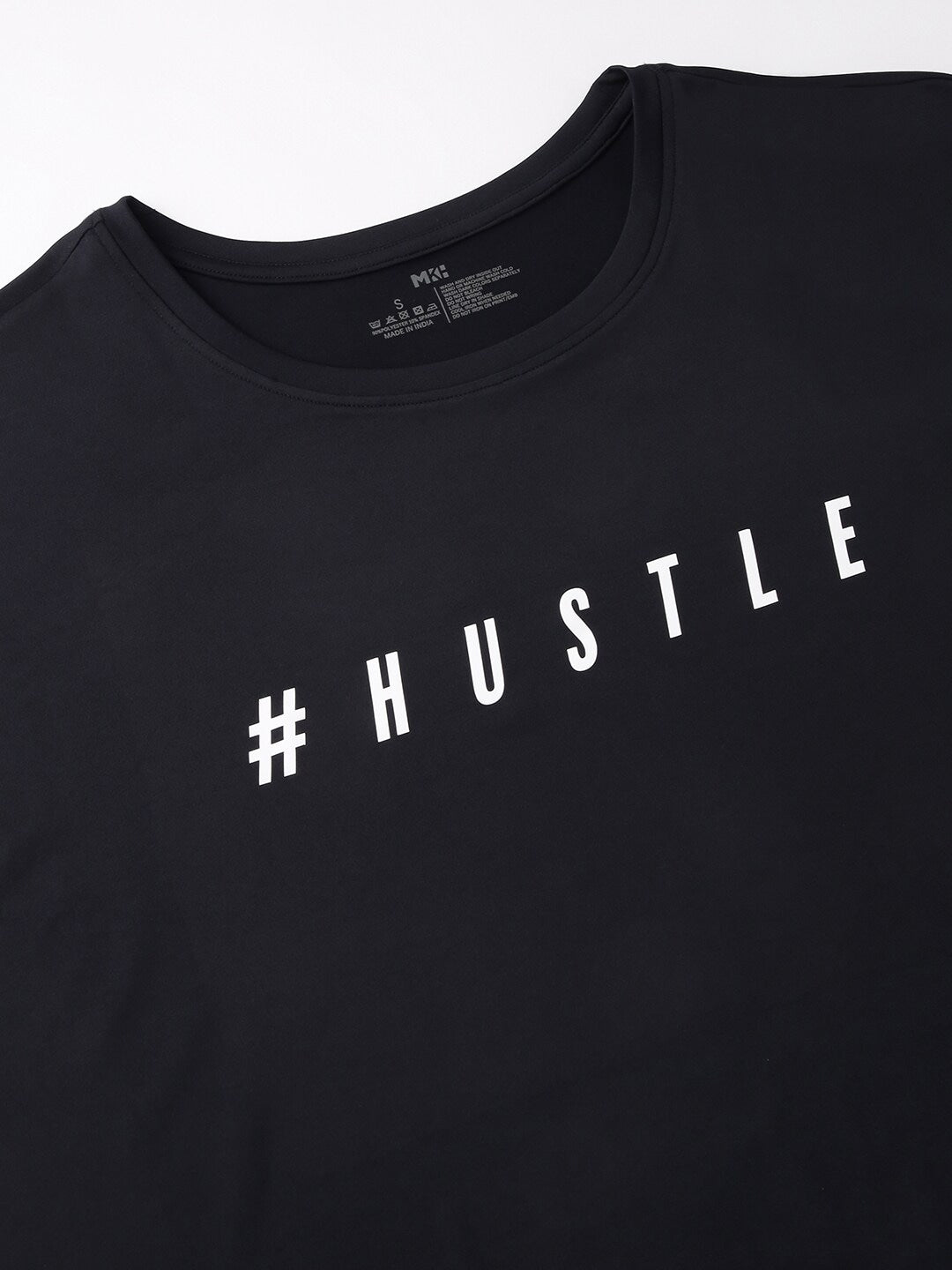 MKH Typography Printed Extended Sleeves Dri-FIT Relaxed Fit T-shirt