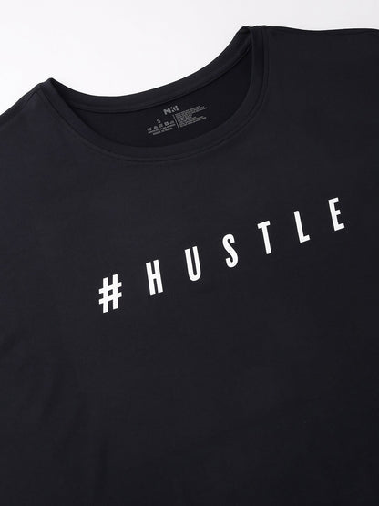 MKH Typography Printed Extended Sleeves Dri-FIT Relaxed Fit T-shirt