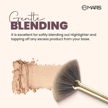 MARS Cosmetics Professional Fan Highlighting Brush