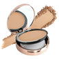 MARS Cosmetics Matte On Compact Powder with Applicator Puff - 06 Tan