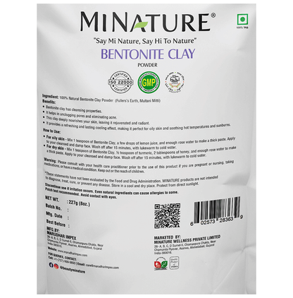 Minature Bentonite Clay Powder