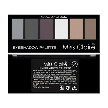 Miss Claire Makeup Studio Smokey Eyeshadow Palette - 1