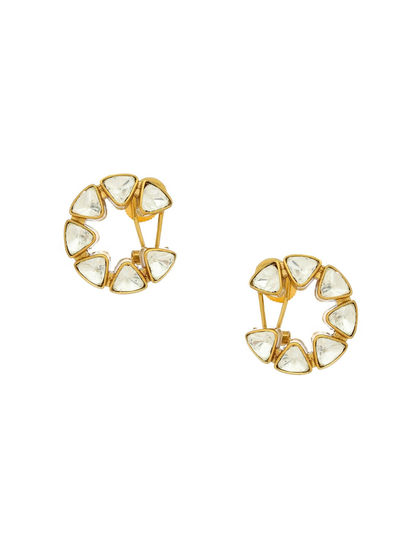 Moissanite Earrings - Ruby Raang