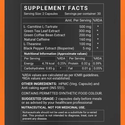 Inlife Fat Burner Capsules
