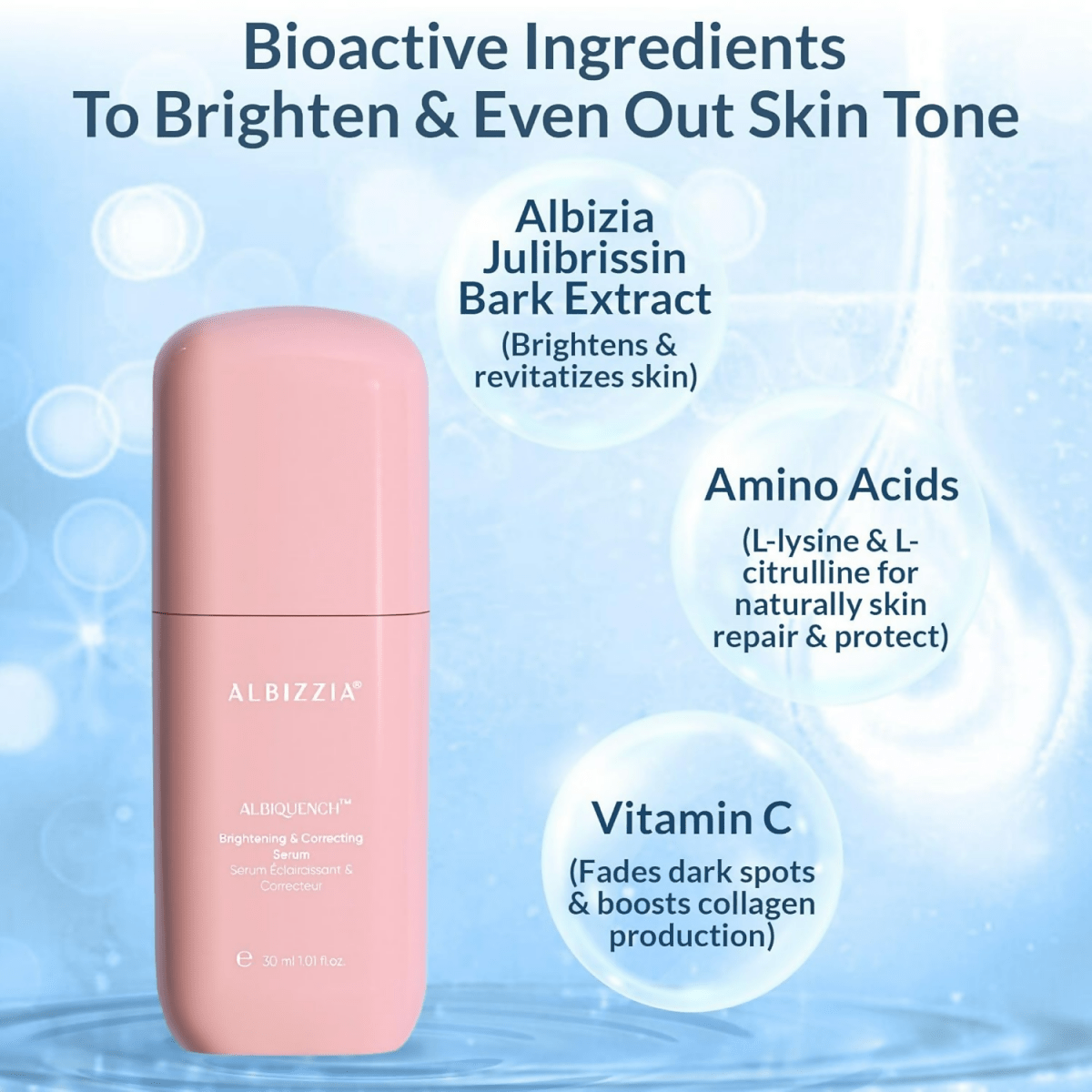 Albizzia Brightening & Correcting Face Serum
