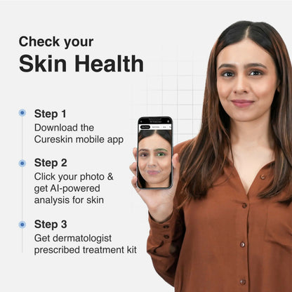 Cureskin Dark Pro Hair Solution Natural Hair Darkener with Colour Protection