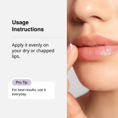Cureskin Lip Balm With SPF 15 Amino Acids, Shea Butter & Vitamin E