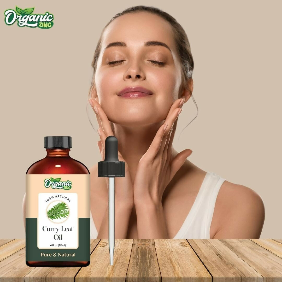 Organic Zing Curry Leaf Oil (Murraya koenigii) Oil