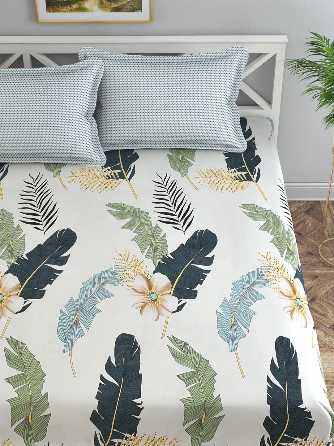 Florida Unisex Off White Bedsheets