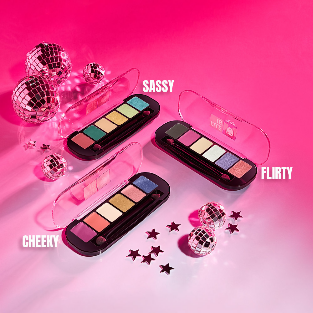 Elle 18 Eye Drama Palette - 03 Cheeky