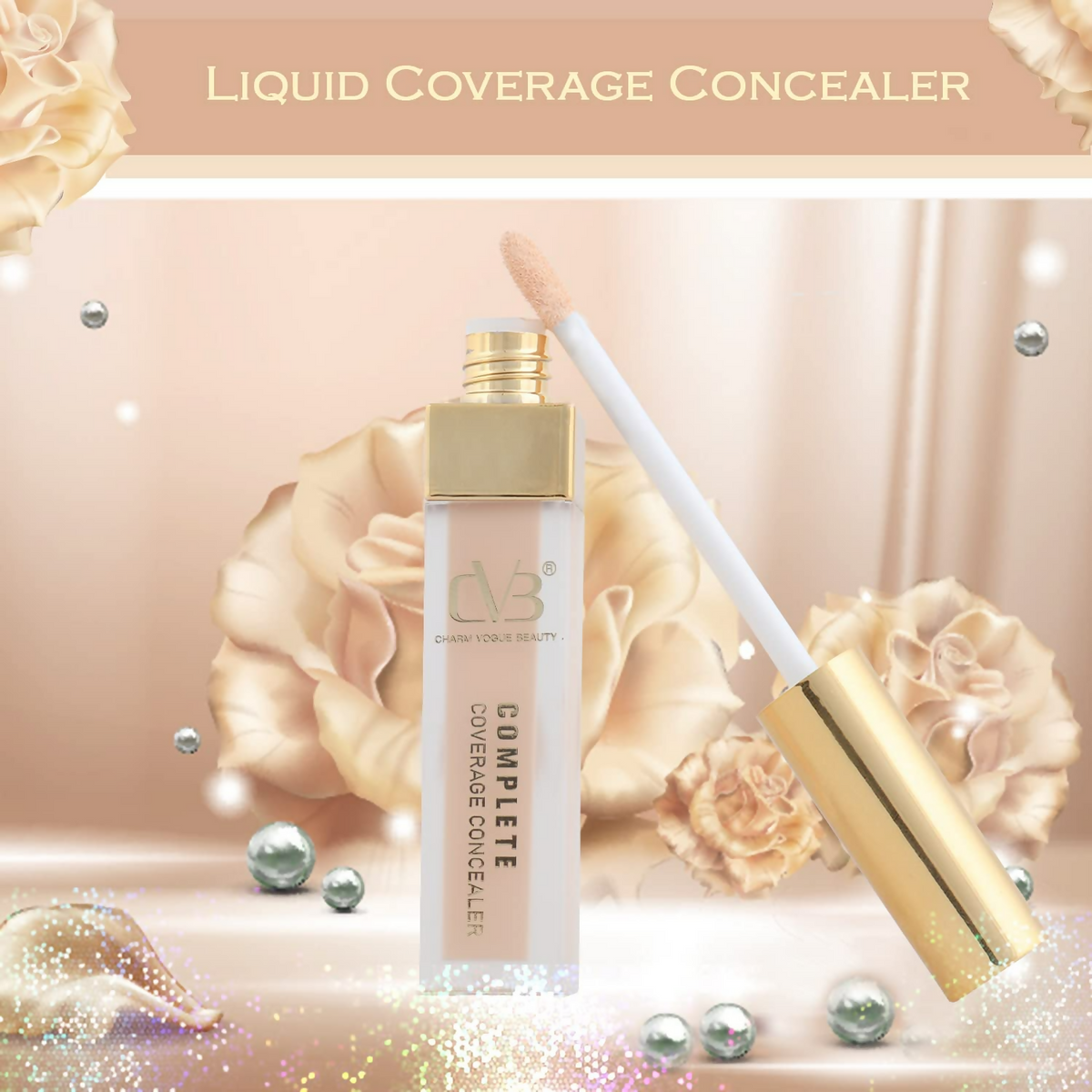 CVB C97 Natural Nude Complete Coverage Liquid Concealer Natural Beige