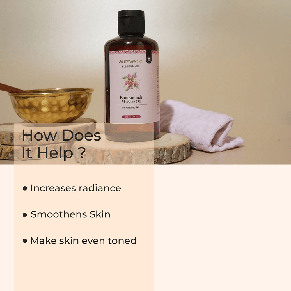 Auravedic Kumkumadi Full Body Massage Oil