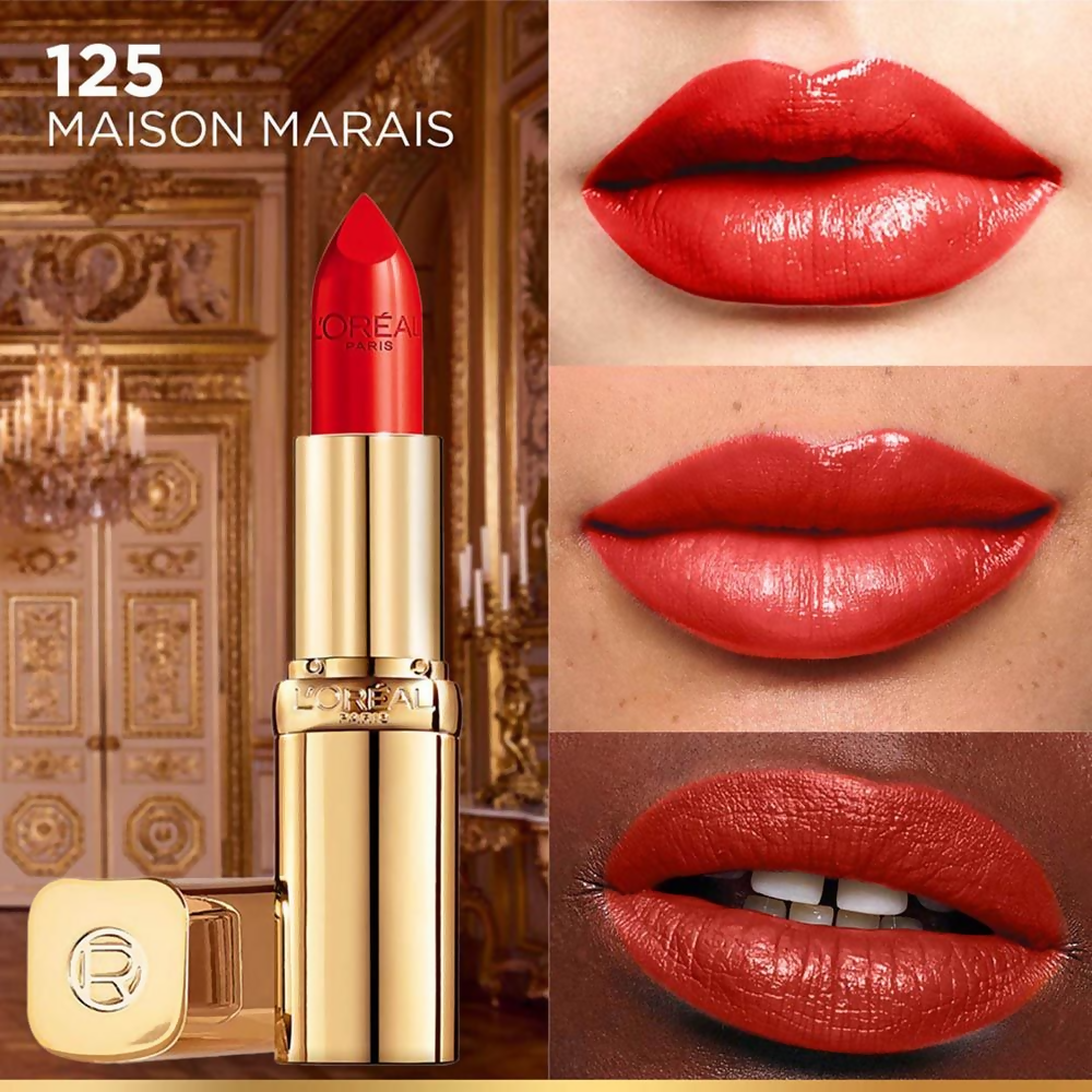 L'Oreal Paris Color Riche Satin Lipstick - 125 Maison Marais