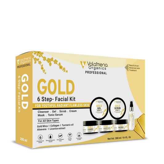 Volamena Skin Brightening Gold Facial Kit