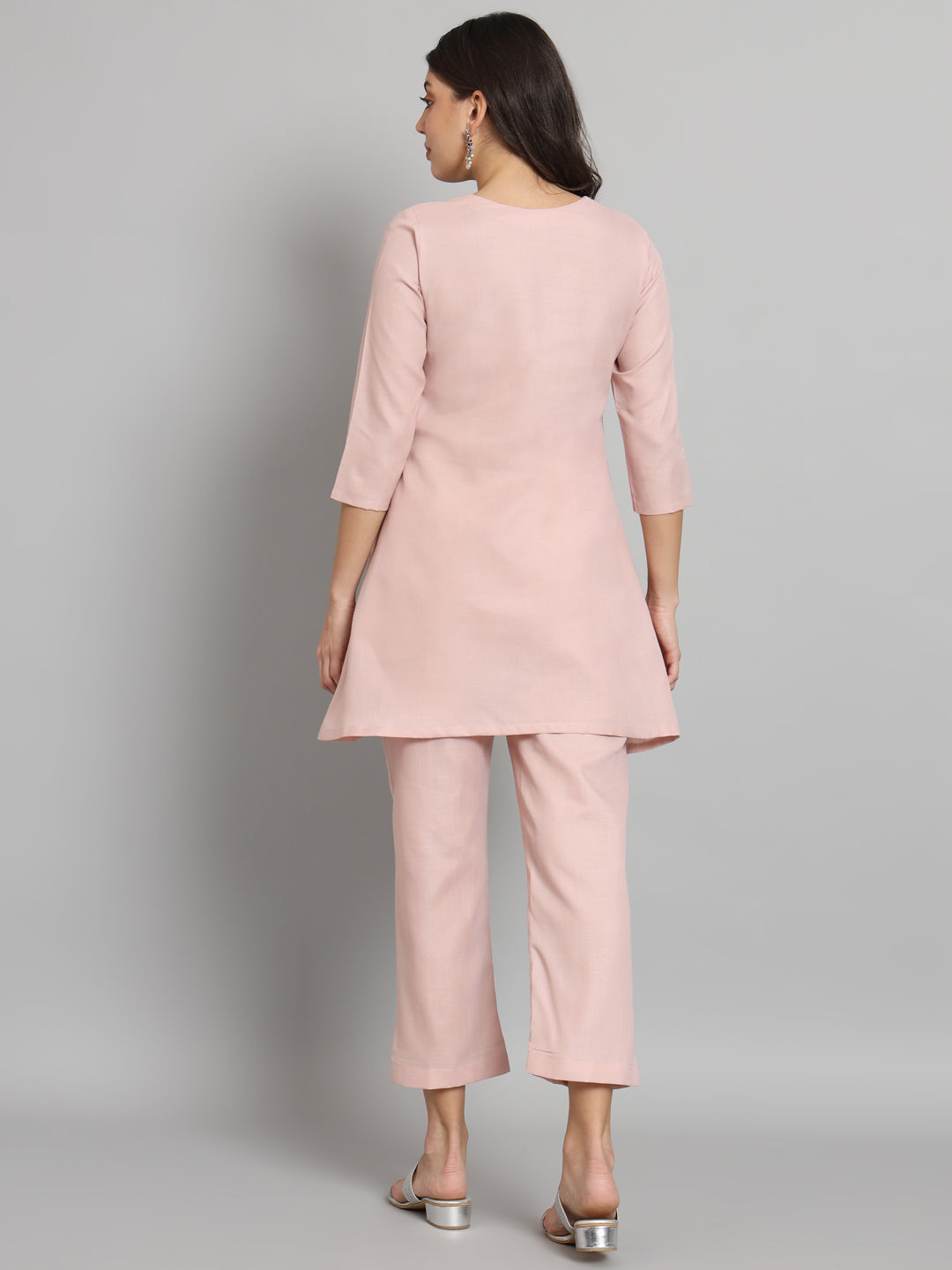 Fab Fashion Rosy Pink Co-Ord Set