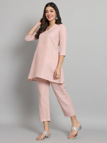 Fab Fashion Rosy Pink Co-Ord Set