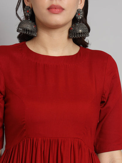 Fab Fashion Cherry Red Co-Ord set