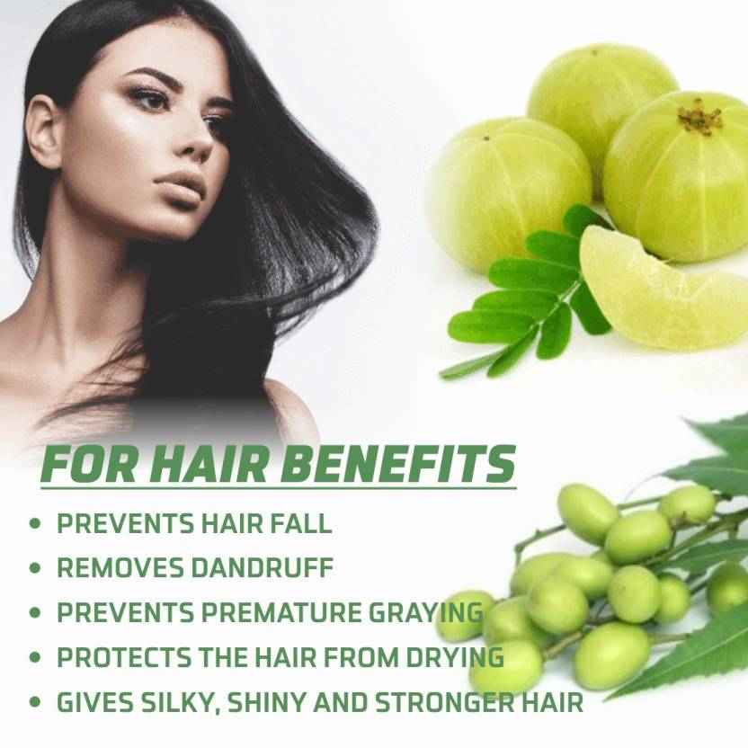 Nuerma Science Amla Neem Hair Oil | Hair Growth Prevents & Premature Graying