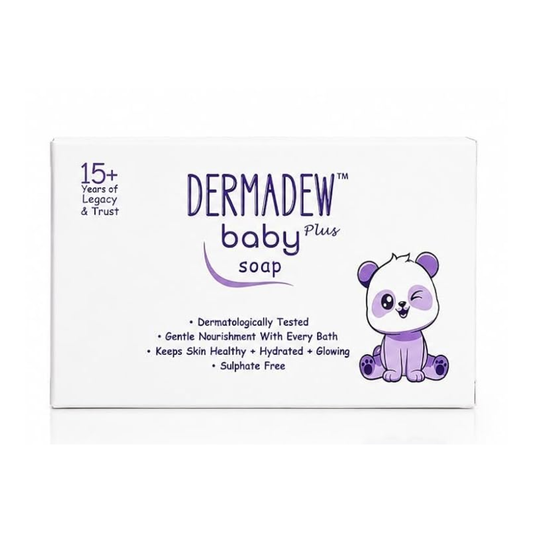 Dermadew Baby Soap For Hydrates Baby's Sensitive Skin