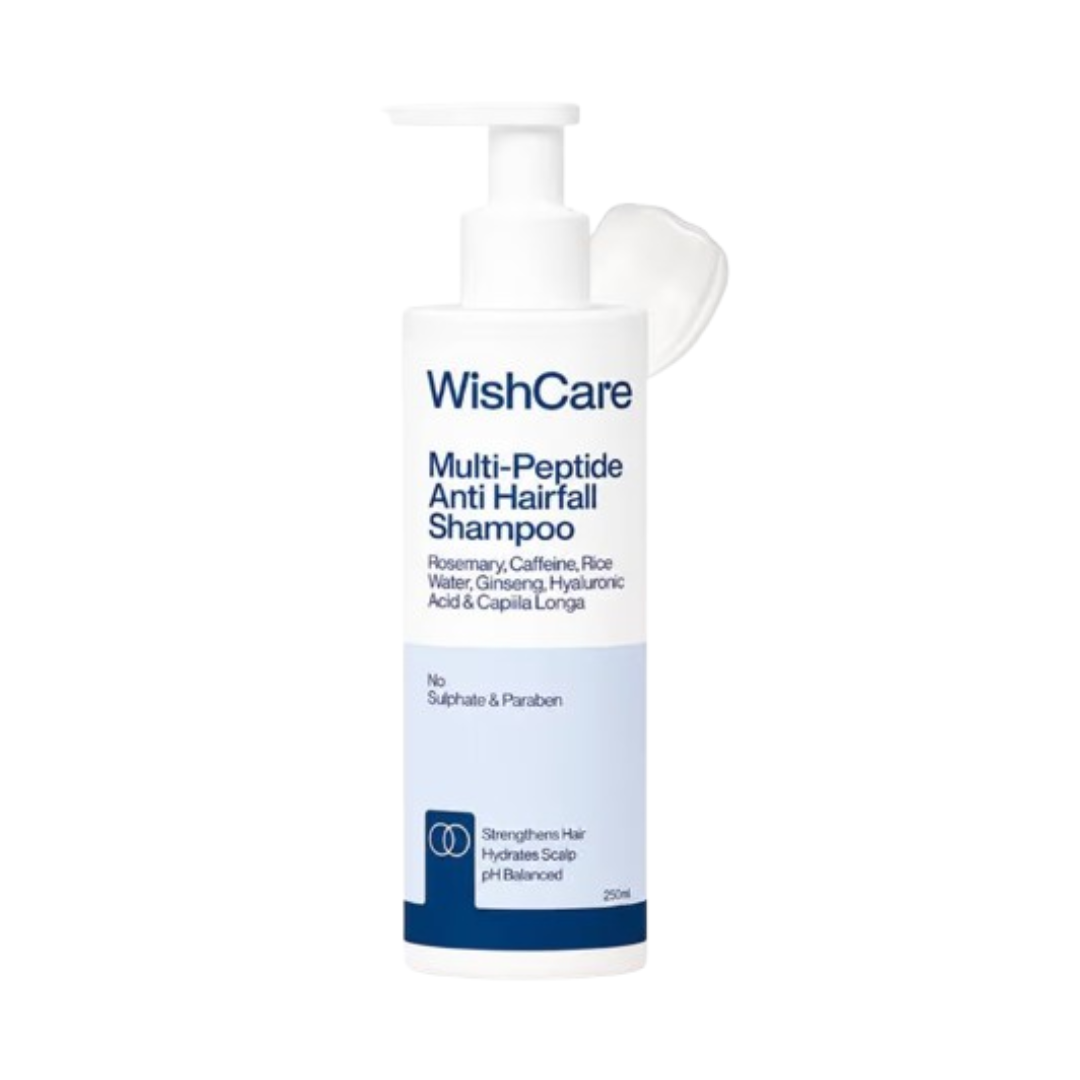 Wishcare Hair Growth Serum Concentrate + Multi Peptide Anti Hairfall Shampoo Combo