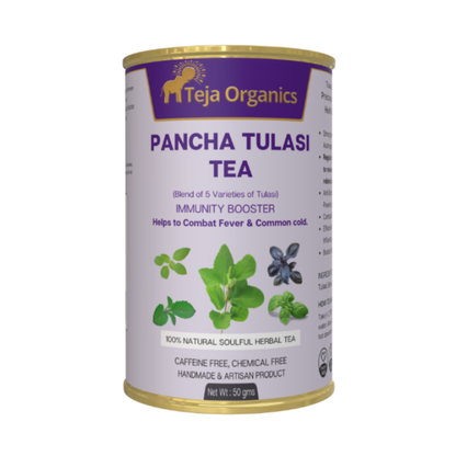 Teja Organics Pancha Tulasi Tea
