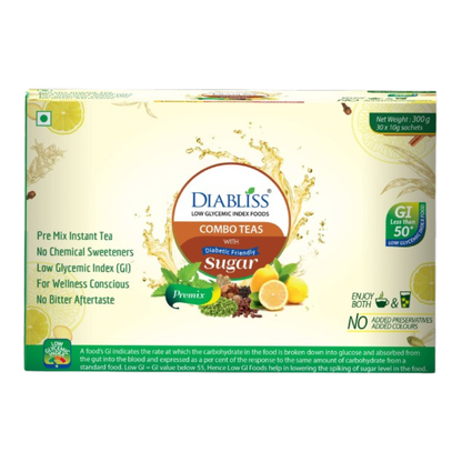 Diabliss Combo Teas with Diabetic Friendly Sugar