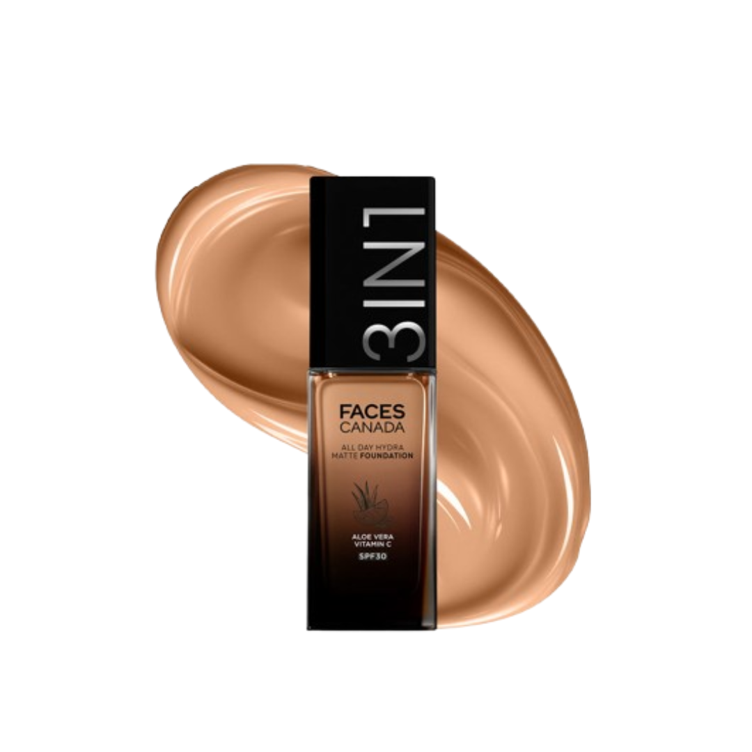 Faces Canada All Day Hydra Matte Foundation-Warm Sand 042