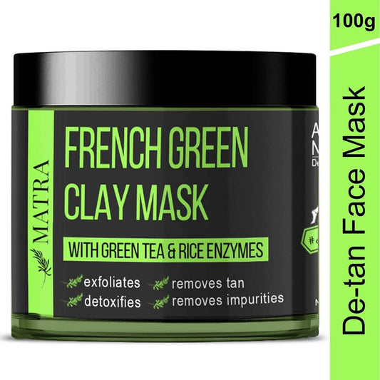 Matra French Green Clay Mask With Green Tea & Rice Enzymes