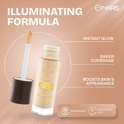 MARS Cosmetics God's Glow Illuminator - 03 - Beige