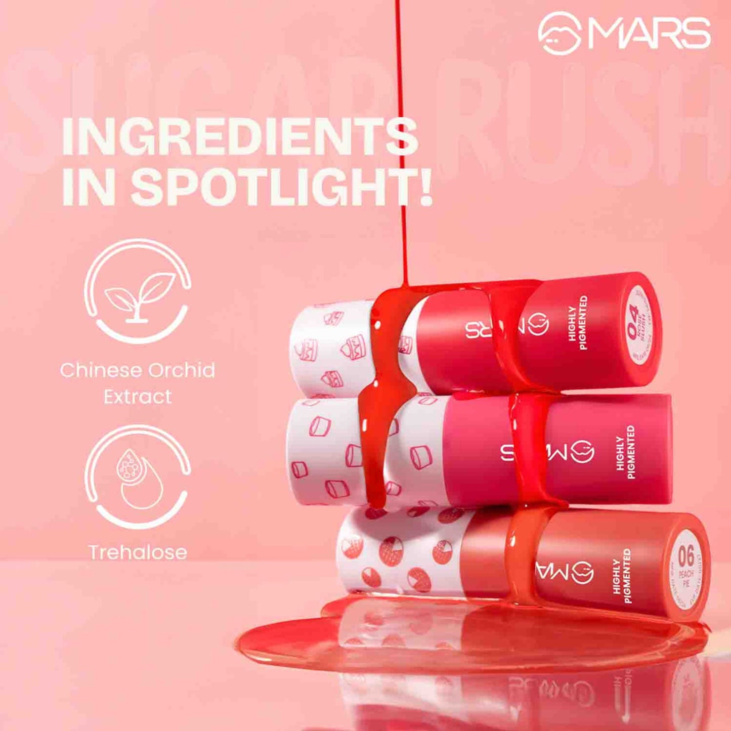 MARS Cosmetics Sugar Rush Liquid Blush - 01-MARS Cosmeticsh Mallow