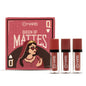 MARS Cosmetics Queen Of Mattes Reds & Maroons Liquid Lipsticks - Blushed Nudes
