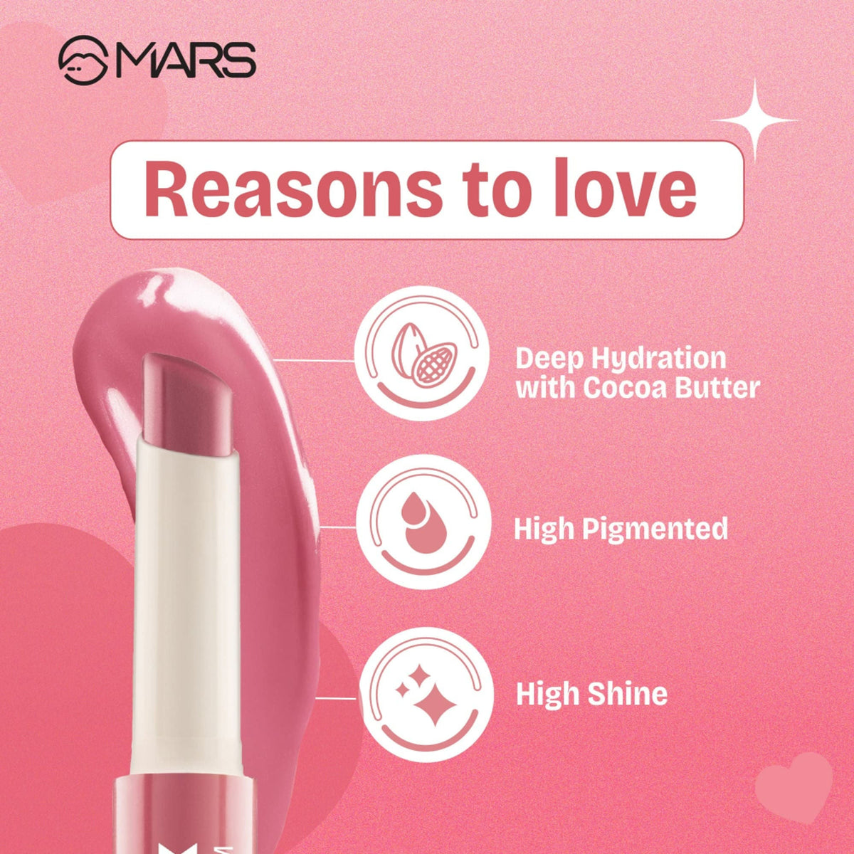 MARS Cosmetics Click Stix Gloss Lip Balm - 05-cinnamon Swirl