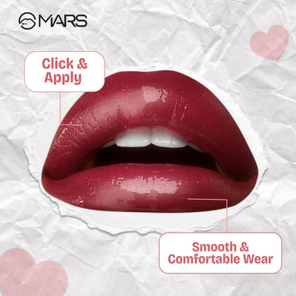 MARS Cosmetics Click Stix Gloss Lip Balm - 07-glazed Peach