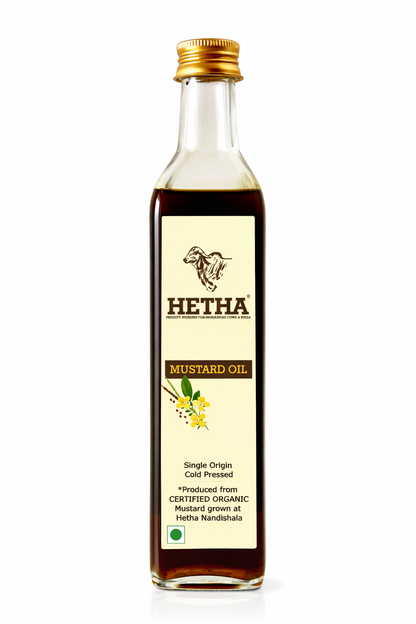 Hetha Organic Cold Pressed Black Mustard Oil