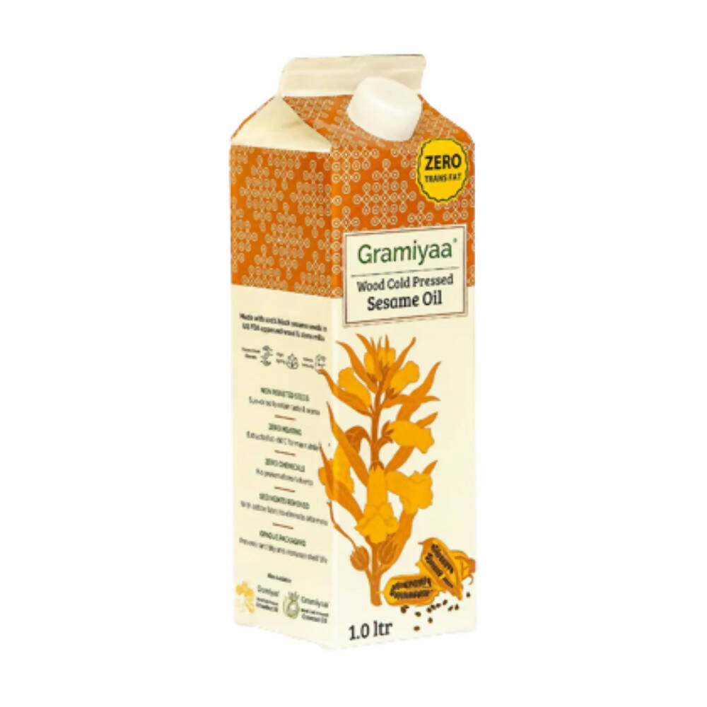 Gramiyaa Wood Cold Pressed Sesame Oil