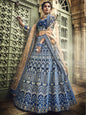 Myra Royal Blue Heavy Embroidered Lehenga Choli