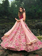 Myra Magenta Pink Embroiderd Net Lehenga Choli