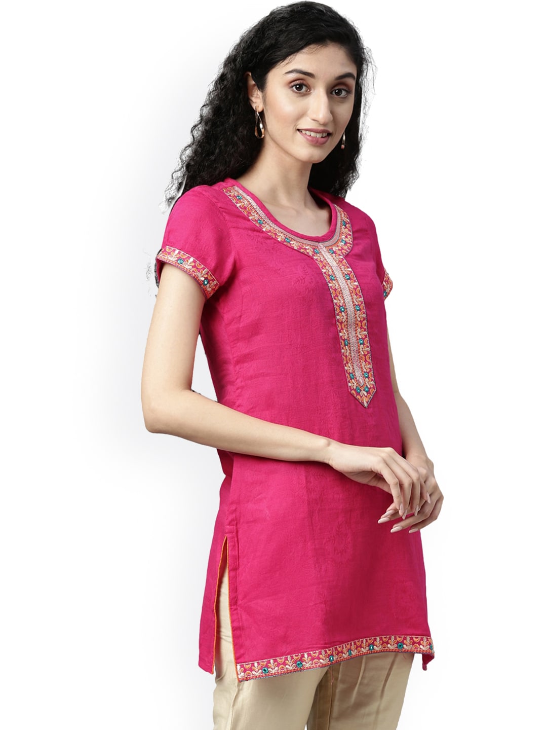 Souchii Pink Kurta