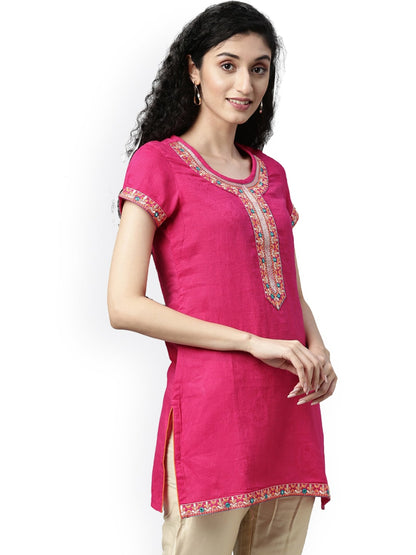 Souchii Pink Kurta