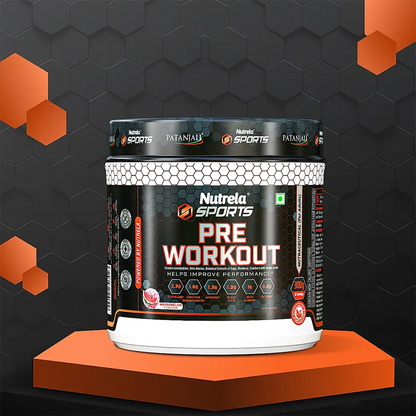 Patanjali Nutrela Sports Pre - Workout-(Watermelon)